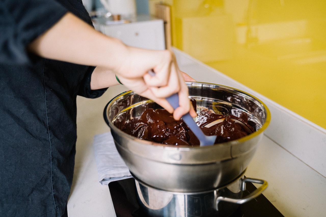 UNBAKED QUICK - gałki orzechowe z czekoladą: Robię trzecią porcję i nadal nam mało!